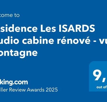 Résidence Les ISARDS Studio cabine rénové - vue Montagne Font-Romeu-Odeillo-Via Extérieur photo